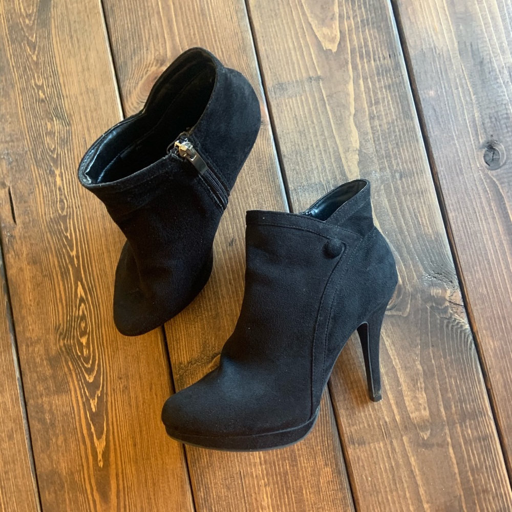 Black booties
